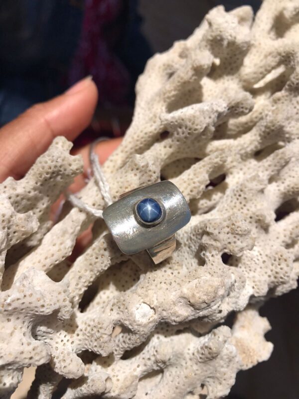 Bague rayane en argent