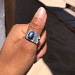 Bague rayane en argent