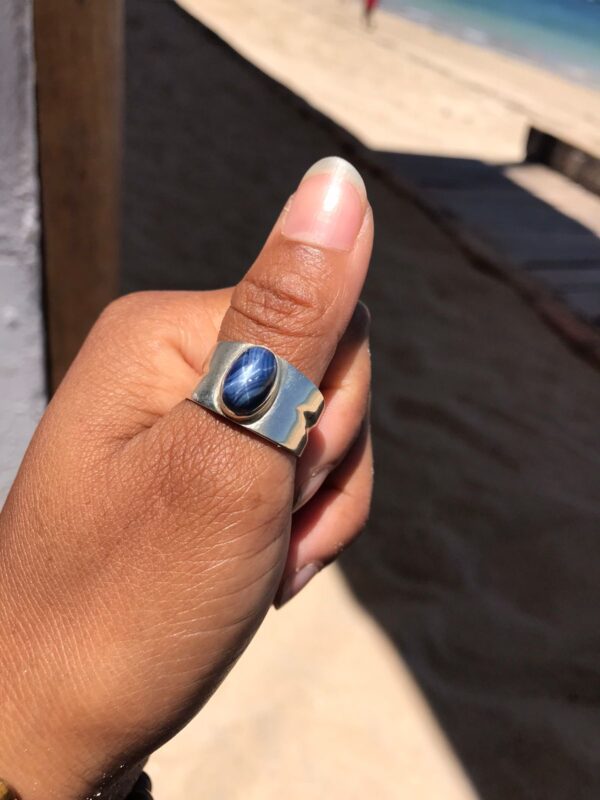 Bague rayane en argent
