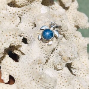 Pendentif tortue en argent