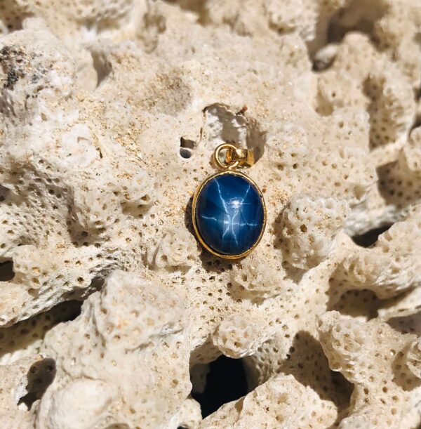 Pendentif simple en or