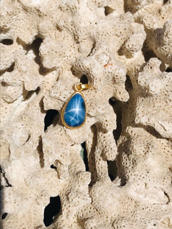 Pendentif simple en or