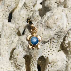 Pendentif Tortue en Or