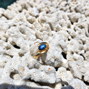 Bague spiral en or